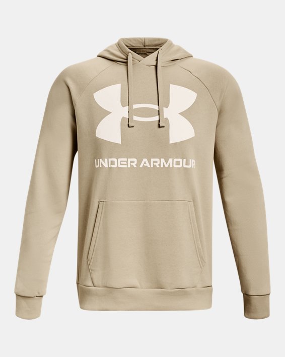 Mensurable Asimilar Currículum Sudadera con capucha de tejido Fleece UA Rival Big Logo para hombre | Under  Armour